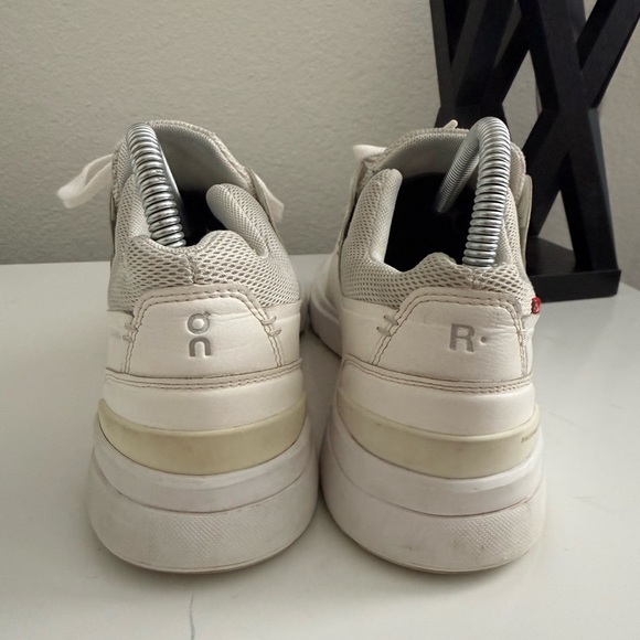 On Women's White Sneakers - Picture 3 of 6